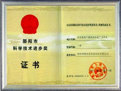 邵陽(yáng)市科學(xué)技術(shù)進(jìn)步獎(jiǎng) (2)